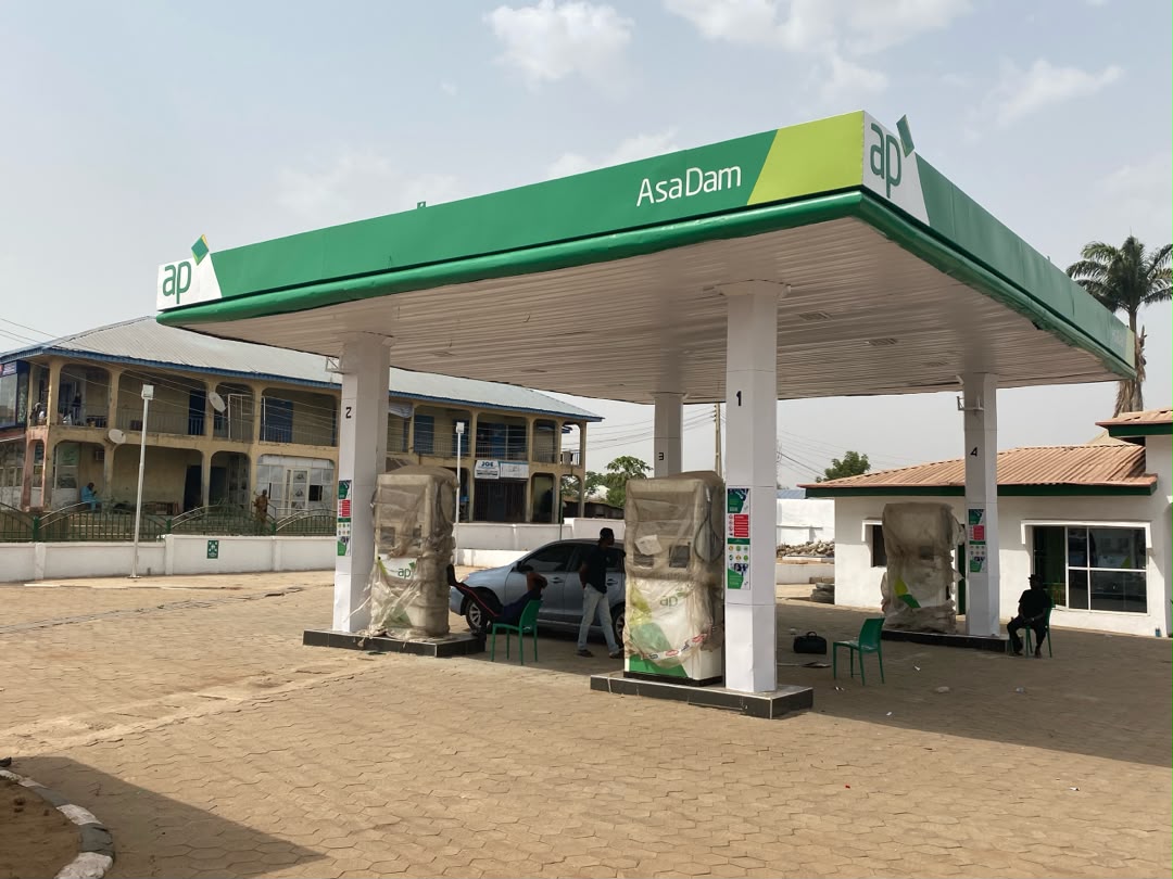 Station Canopy Branding for TotalEnergies